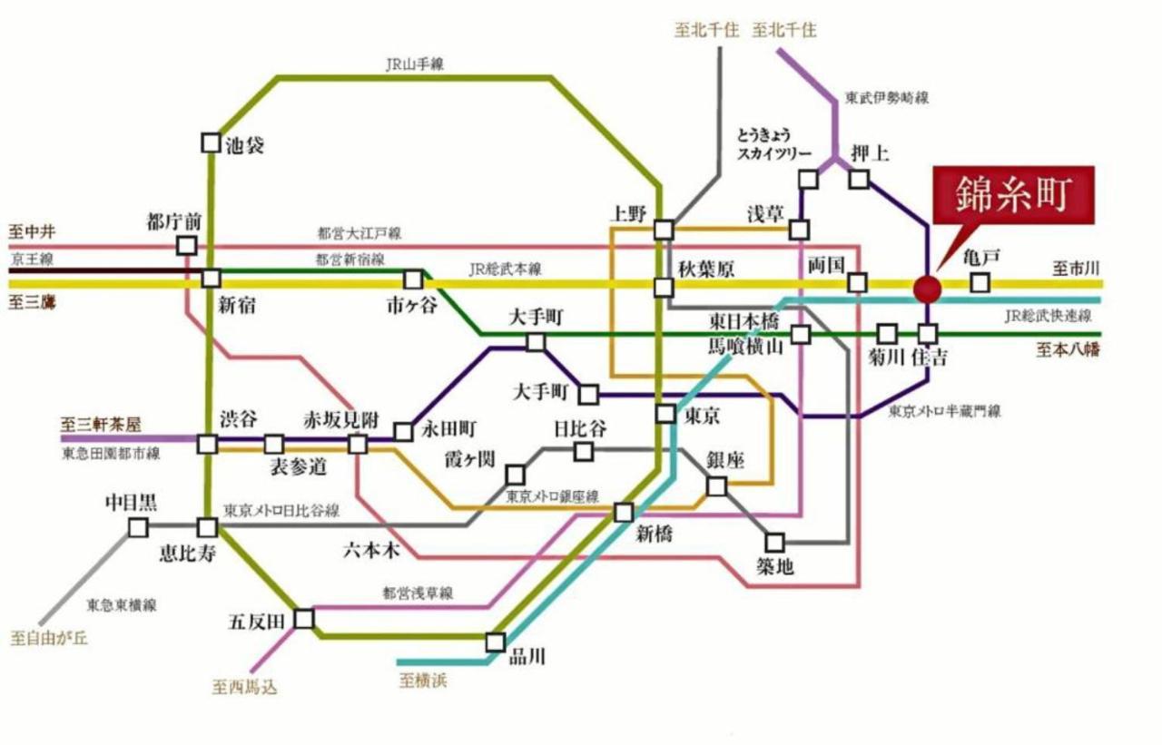 東京都錦糸町ハウスアパートメント エクステリア 写真